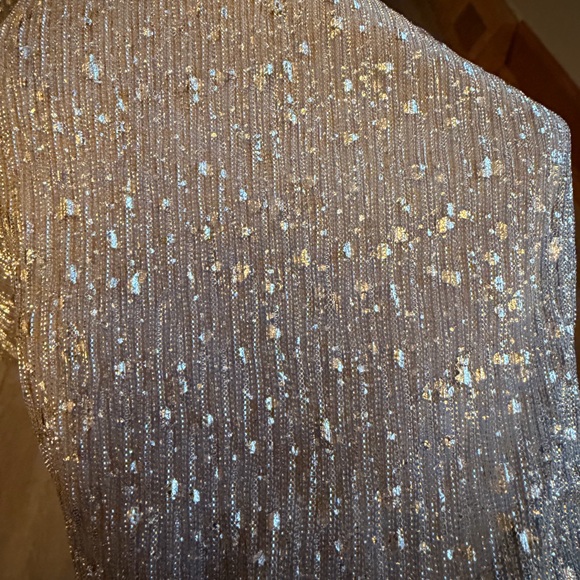 Vince Camuto Gold Maxi Dress - Picture 7 of 8